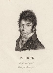作曲家ピエール ジャック ジョセフ ロード 1774-1830 の肖像画。 作： Unbekannt
