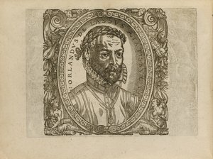 作曲家の肖像Roland de Lassus 1532-1594、1560 作： Unbekannt