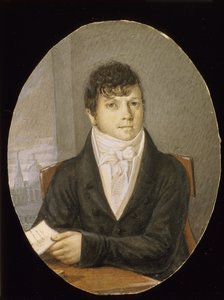 ダンサー、バレエマスター、脚本家の肖像Ivan Valberkh 1766-1819 作： Unbekannt