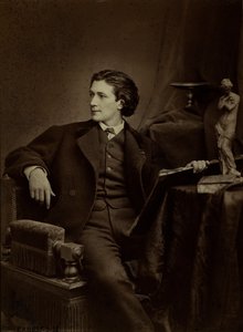 劇作家Victorien Sardouの肖像 1831-1908年、1865年頃。 作： Unbekannt