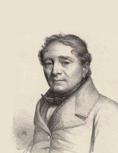 オペラ歌手ルイ・アントワーヌ・エレオノール・ポンシャールの肖像 1787-1866、1845年。 作： Unbekannt