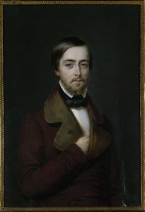 詩人ジョセフ・メリーの肖像 1798年～1866年 1830年～1840年頃 作： Unbekannt