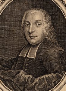 詩人で台本作家のピエトロ・メタスタージオの肖像画（1698～1782年）。 作： Unbekannt