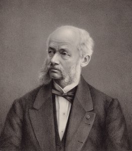 ヴァイオリン奏者で作曲家のアンリ・ヴュータンの肖像、1820～1881年、1895年。 作： Unbekannt