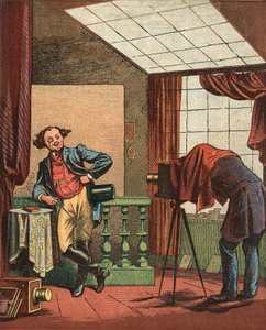 1871年のポートレートカメラマンスタジオ 作： Unbekannt