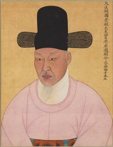 1800年代初頭のチョ・ヒョンミョンとチョ・ジェホの肖像。
