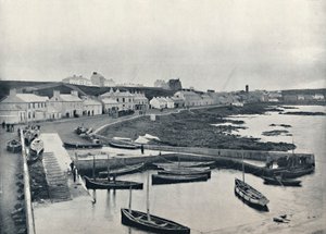 ポーツチュワート-港と町、1895