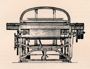 パワールームの正面図、1836、1904