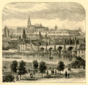 プラハ、1881年。 作： Unbekannt