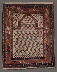 祈りの敷物、c。 1800年代。 作： Unbekannt