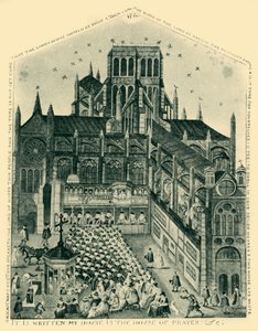 「17 世紀のセント ポールズ クロスでの説教」、1947 年。 作： Unbekannt