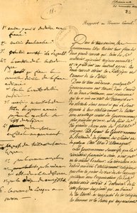 コンコルドの準備ノート、1800年11月22日、1921年。 作： Unbekannt