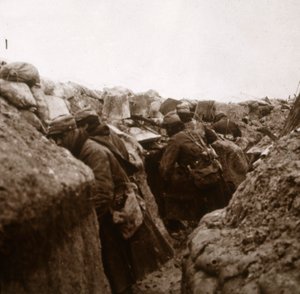 攻撃の準備、アルヌ、北フランス、c1914-c1918 作： Unbekannt