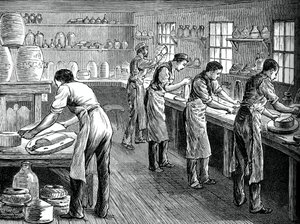 職場でのプレッサー、c1880 作： Unbekannt