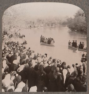 ジョーダンを祝福する司祭、c1900 作： Unbekannt