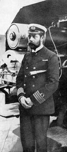 イギリス海軍の船長としてのジョージ王子、c1900s-c1920s 1936
