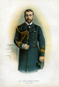 ジョージオブウェールズ王子、ヨーク公、1890年-1893年 作： Unbekannt