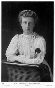 イギリスのアレクサンドラ王女、c1910 作： Unbekannt