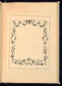 版画、18e cahier de cartels et trophées de l