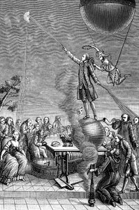 フランツ・アントン・メスマーの風刺を印刷する、1784 作： Unbekannt