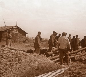 囚人、シャロン、フランス北部、c1914-c1918 作： Unbekannt