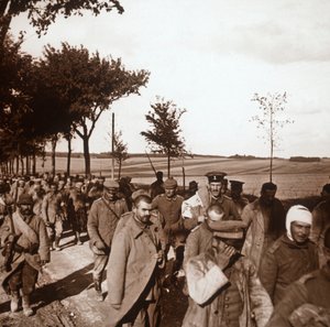 囚人、シャンパン、フランス北部、c1914-c1918