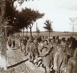 囚人、Route de lEpine、フランス、c1914-c1918