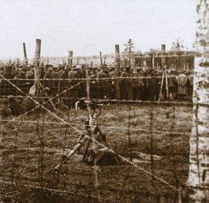 ルモートオム、北フランス、デッドマンヒルの囚人、c1914-c1918 作： Unbekannt