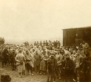 フランス北部、ペルテスレフルルスの囚人、c1914-c1918 作： Unbekannt