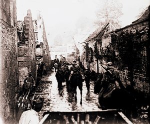 捕虜、フランス北部ビュシールロン、c1914-c1918 作： Unbekannt