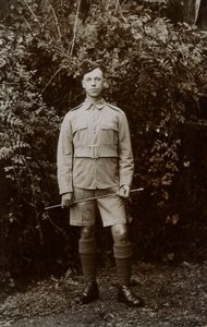 プライベートネルソン、第5イーストサリー連隊、チャクラタ、インド、1917年 作： Unbekannt