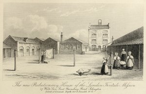 ロンドン女性伝道所の保護観察所、57 ホワイト ライオン ストリート、イズリントン、ロンドン、c1836。 作： Unbekannt