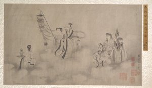 羅漢の行進。 作： Unbekannt