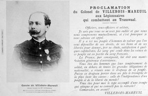 ヴィルボワ＝マレイユ大佐による宣言、c1900 作： Unbekannt