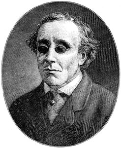 ヘンリー・フォーセット教授、盲目のイギリスの政治家で経済学者、1900 作： Unbekannt