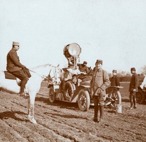 プロジェクター、フランス北部、シャロン、c1914-c1918。 作： Unbekannt