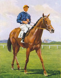 プロメテウス、騎手：W.リカビー、1939 作： Unbekannt