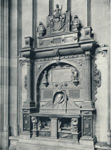 チャペルのイーストエンドにあるマレーズ墓1624、1926年 作： Unbekannt