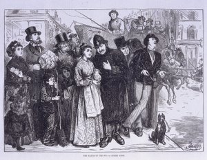 日食の公的証人、ロンドン、c1870 作： Unbekannt