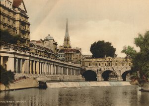 Pulteney Bridge、バース、サマセット、c1925 作： Unbekannt