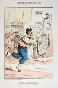 ピュピーユドラレピュブリック、パリの包囲、1870年から1871年