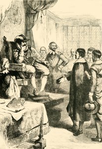 ジェームズ1世の前のピューリタン、c1600、1890。