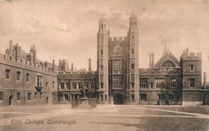 Quadrangle、イートンカレッジ、バークシャー、c1905 作： Unbekannt