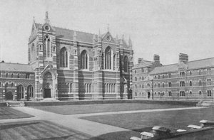 四角形、ケブル大学、オックスフォード、1904 作： Unbekannt