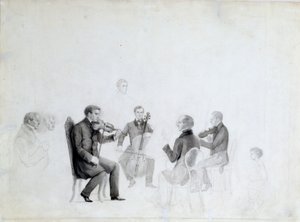 カルテット、1840年代。