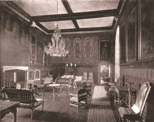 1894年、ケント州ペンスハーストプレイスのクイーンエリザベスルーム。 作： Unbekannt