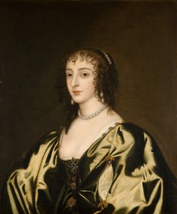 ヘンリエッタ・マリア女王、1770年。 作： Unbekannt