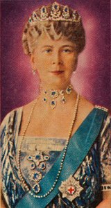 女王メアリー、ジョージ5世の配偶者、裁判所の服装、1935年