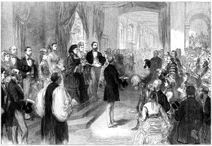 クイーンビクトリア1819-1901年1871年、ロンドンのセントトーマス病院を開院 作： Unbekannt