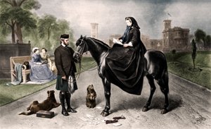 ビクトリア女王、オズボーンハウス、1865〜1906年 作： Unbekannt